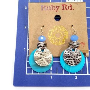 Ruby Rd. Jewelry - NWT Ruby Rd. Turquoise Shell Dangle Earrings Ruby Rd. Jewelry - NWT Ruby Rd. Turquoise Shell Dangle Earrings